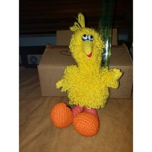 Big Bird Crocheted Handmade Sesame Street Stuffed Doll